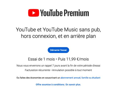 Comment Avoir Youtube Premium Gratuitement Et Légalement Tout Sur