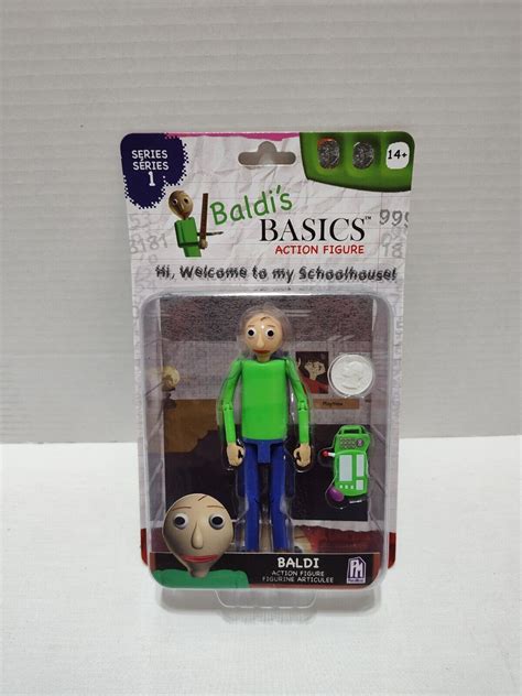 Baldis Basics 5 Baldi Happy Action Figure Series 1 Phatmojo New Ebay
