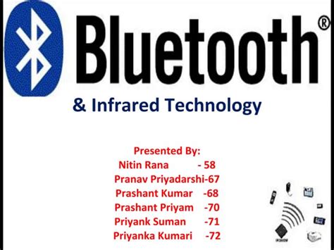 Bluetooth Infrared Ppt
