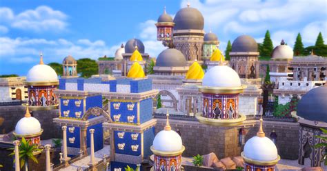 Kai Bellvert Arabian Village And Palace Sims 4 City