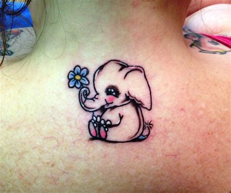 Cute Elephant Tattoos Elephanttattoo Tattoo Son Mom Tattoos Trendy
