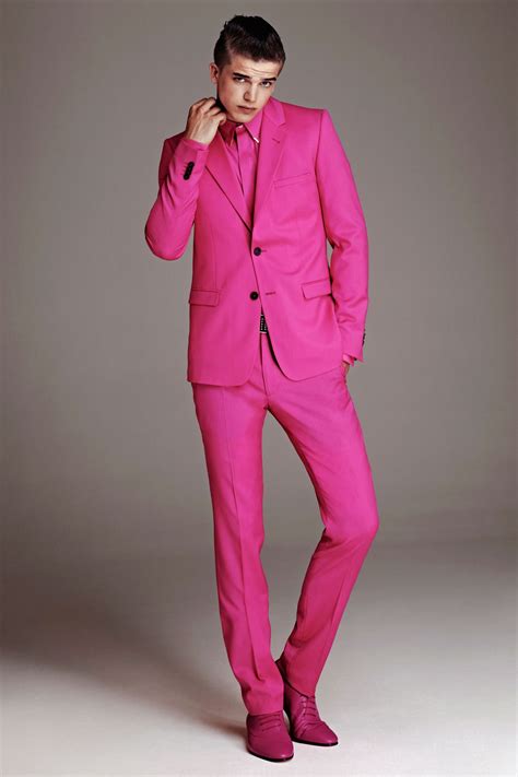 River Viiperi For Versace Handm Lookbook Men Tailored Suit Slim Fit
