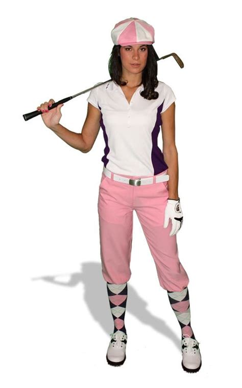 Ladies Solid Knicker Outfits Golf Outfits Women Golf Costumes Golf