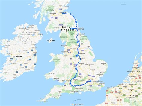 A One Week Uk Itinerary Road Trip Map And Tips Road Trip Map Trip