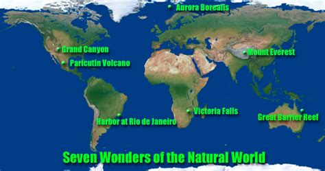 The Seven Wonders Of The Natural World