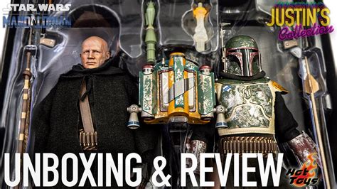 Hot Toys Boba Fett 2 Pack Deluxe The Mandalorian Unboxing And Review