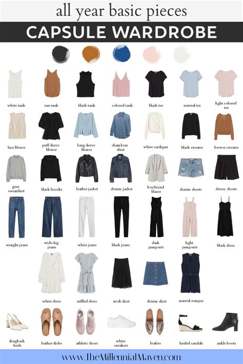 Capsule Wardrobe Women Capsule Outfits Fashion Capsule Wardrobe Basics Mode Outfits Fashion