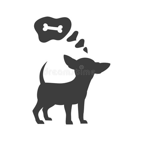 Chihuahua Pies Wektorowa Czarna Sylwetka Ilustracja Wektor Ilustracja złożonej z rodow
