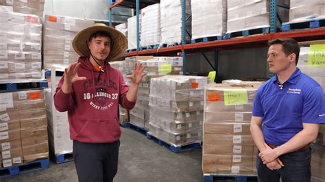 Mrbeast Donates 1000000 Worth Of Food To Local Food Banks Rtm