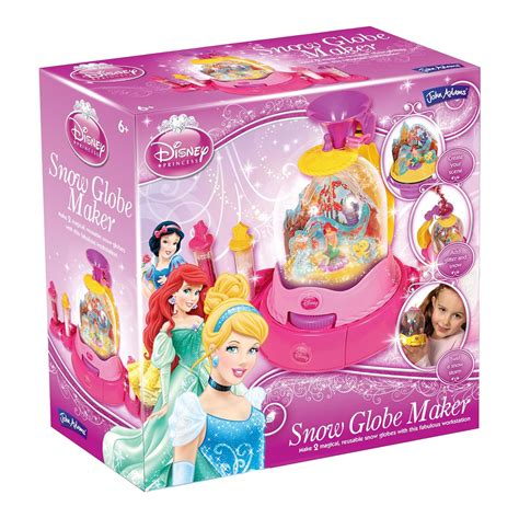 Disney Princess Snow Globe Maker Glitter Filled Twirl Tastic Funtoy