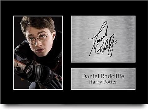 International Autogrammfotokarte Daniel Radcliffe And Tom Felton Aus