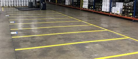 Floor Marking And Line Striping Services In The Chicago Area