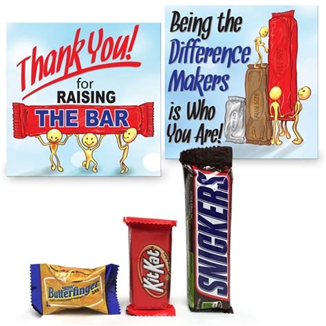 Thank You Candy Bar Card Ideas