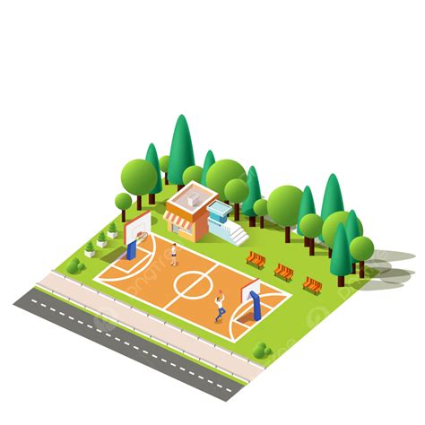 Community Basketball Court Png Vector Psd And Clipart With