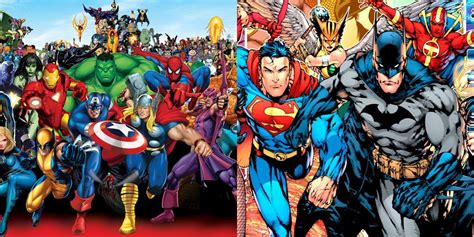 A Brief History Of Marvel And Dc Universes Marvel Dc Universe Marvel
