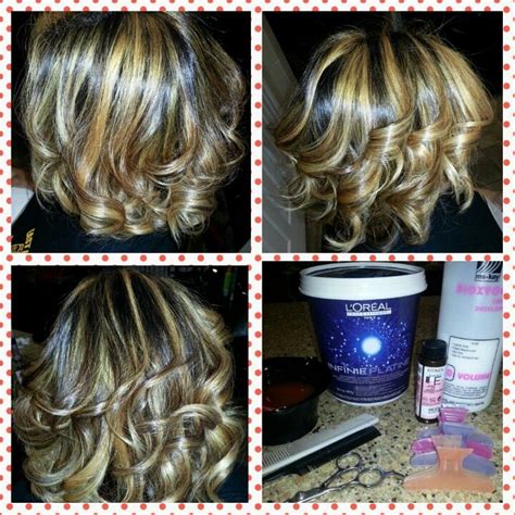 Highlights Only Use Good Products To Get Good Results Long Hair