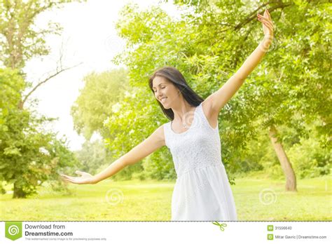 happiness-young-woman-enjoyment-in-the-nature-stock-photo-image-of