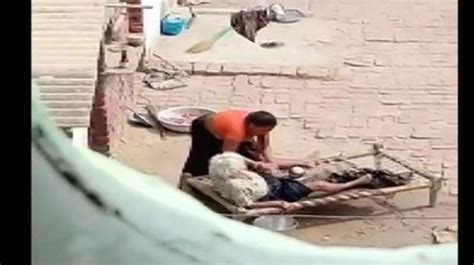 Captured On Camera Woman Brutally Beating Mother In Law In Haryana