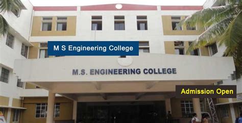 M S Engineering College M S Engineering College Msec Bangalore Bes