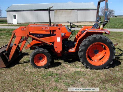 Kioti Lk3054 4x4 Tractor With Front End Loader