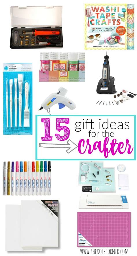 Practical and beautiful presents are the best. 15 Gift Ideas for the Crafter | Crafter gift, Diy gifts ...