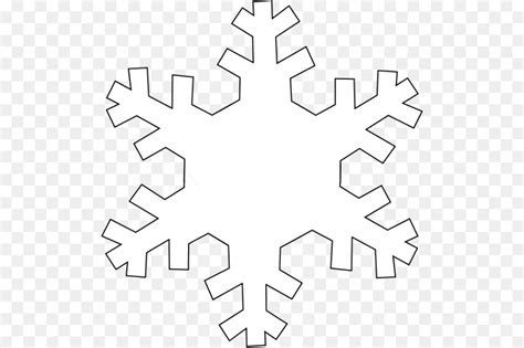 Download High Quality Snowflake Clipart Black And White Cartoon