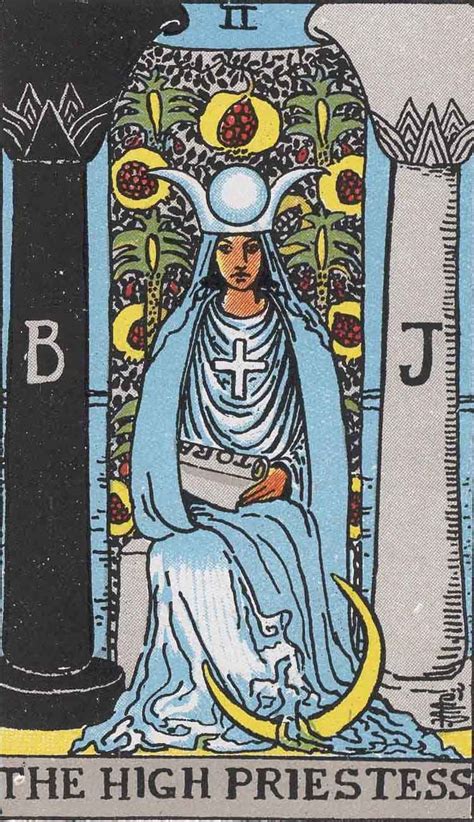 The Major Arcana Card Meanings The High Priestess Tarot For Women