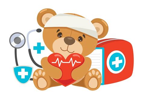 First Aid Concept For Children 2539318 Vector Art At Vecteezy