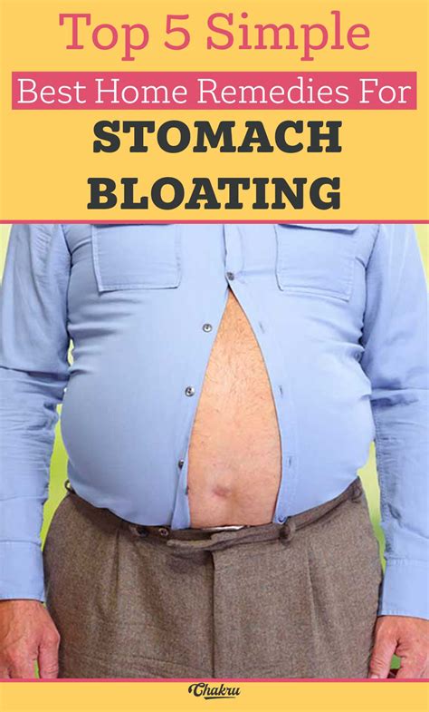 Top 5 Best And Simple Home Remedies For Stomach Bloating Bloated