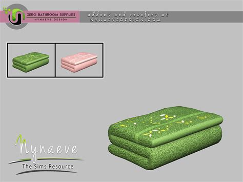 The Sims Resource Xero Folded Towel