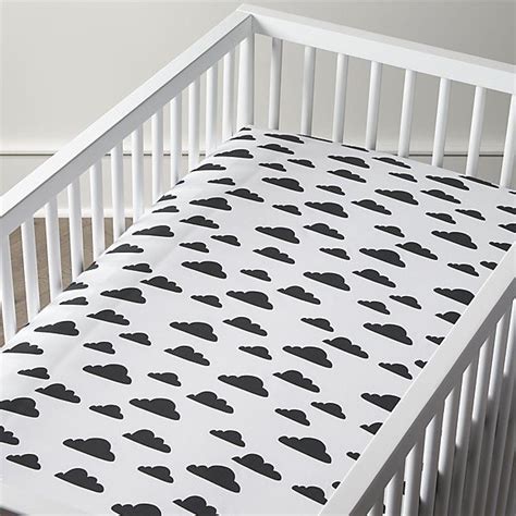 Find great deals on ebay for organic crib bedding. Cloud Organic Crib Fitted Sheet + Reviews | Crate and ...