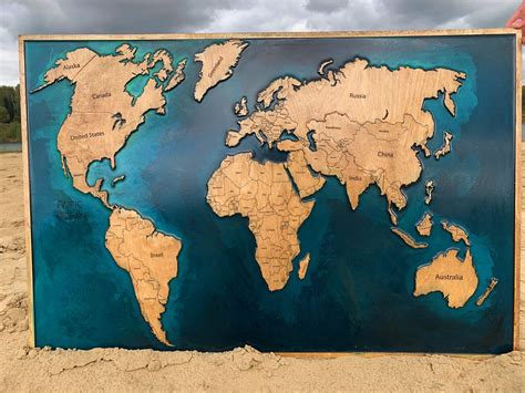 We did not find results for: Wooden World Map Gift For Husband Rustic Decor Epoxy Resin | Etsy | Wood world map, World map ...