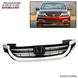 Hondapartsnow.com offers genuine honda civic bumpers with lowest prices online. US New Front Bumper Radiator Upper Chrome Grill For Honda ...