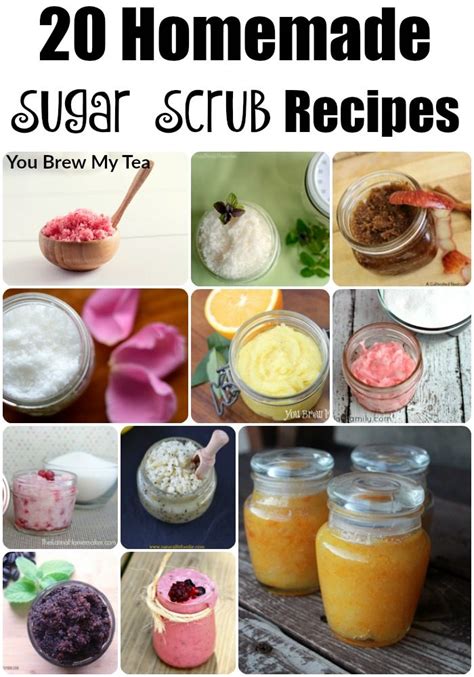 20 Homemade Sugar Scrub Recipes You Brew My Tea