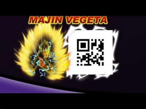 Look for the big codes button on the main menu and click it to open the following screen here's a look at all of the currently available codes in dragon ball hyper blood. Dragon Ball Z: Kinect - Majin Vegeta QR Code - YouTube