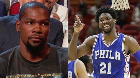 Share all sharing options for: Kevin Durant Gets SAVAGELY Trolled by Joel Embiid for ...