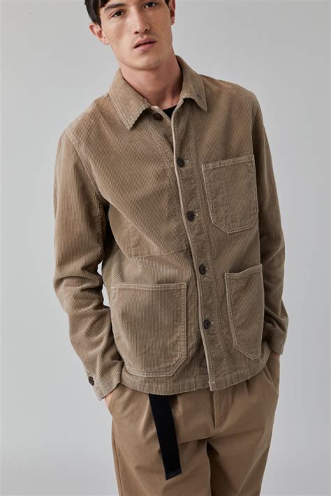 Worker Corduroy Jacket Closed Street Style Outfits Men Mens Casual