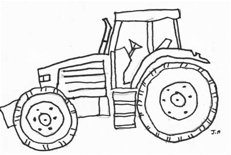 Tractor Coloring Pages To Print Coloring Home