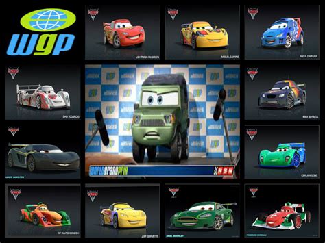 World Grand Prix Collage Disney Pixar Cars Fan Art 35206959 Fanpop