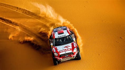 Wallpaper Rally Race Cars Desert Sand Car Vehicle 1920x1080