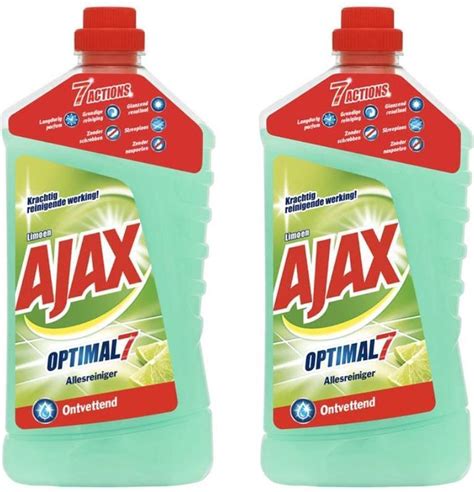 Ajax Allesreiniger Optimal 7 Limoen 2 X 125 L