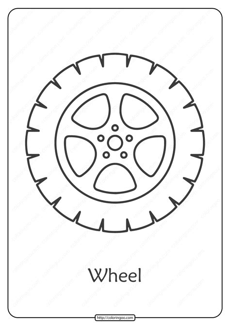 Printable Mandala Color Wheel