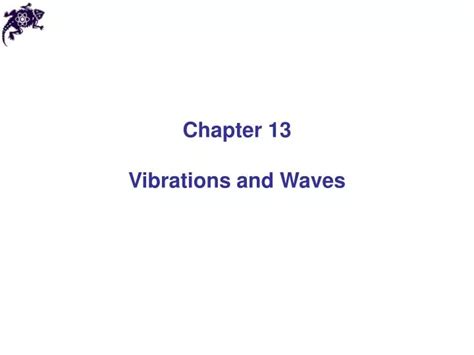 Ppt Chapter 13 Vibrations And Waves Powerpoint Presentation Free