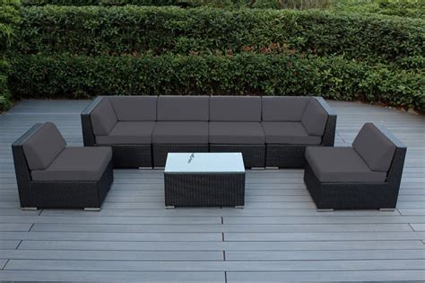 Ohana piece outdoor wicker patio furniture sectional sets. Amazon.com : Ohana 7-Piece Outdoor Patio Furniture ...