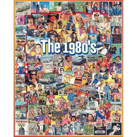 The 1980s 1000pc Jigsaw Puzzle By White Mountain Ages 12 And Up