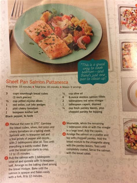 Who doesn't love a creamy, comforting casserole? Pioneer Woman Sheet Pan Salmon Puttanesca | Cooking salmon ...