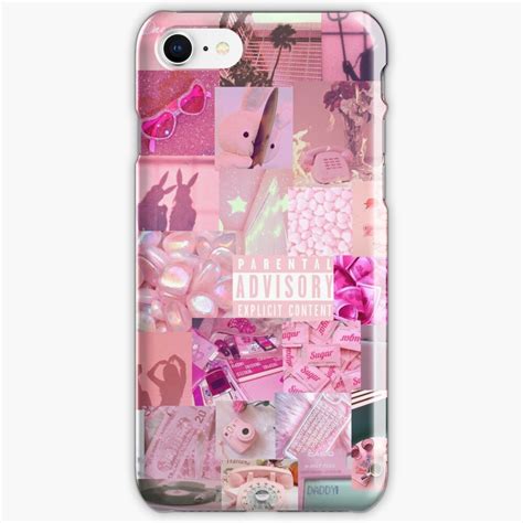 Pink Aesthetic Iphone Case And Cover By Univerxse Redbubble