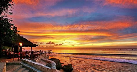 Sunset Time In Bali Indonesia