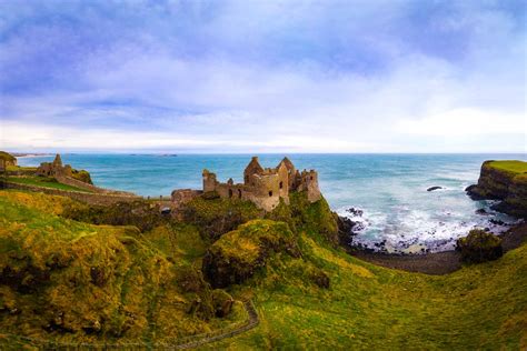 Dunluce Castle Northern Ireland Epic Medieval Castle On The Cliffs
