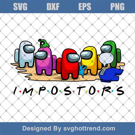 Among Us Inspired Svg Impostors Among Us Svg Impostor Svg Among Game